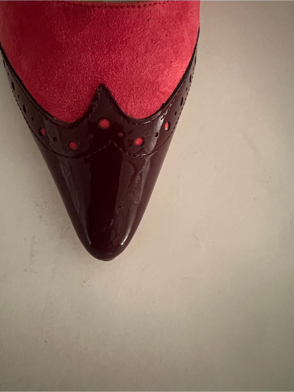 Boden Rosamund Size 9.5 Two-Tone Heels - Picture 7 of 9